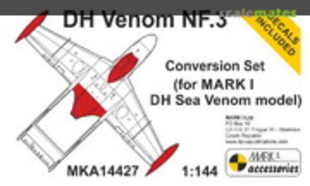 1:144 DH Venom NF.3 Conversion Set (Mark I MKA14427) MKA14427