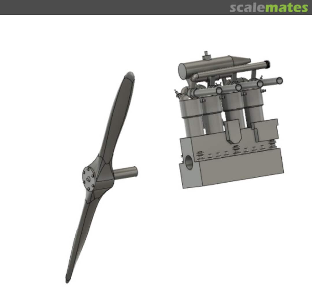 Boxart Austro - Daimler engine VZ72009 ViZi models Boxart Austro - Daimler engine VZ72009 ViZi models