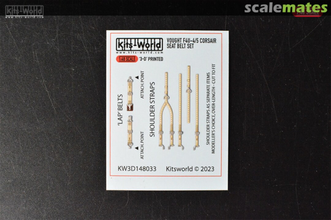 Boxart Vought F4U-4/5 Corsair KW3D148033 Kits-World Boxart Vought F4U-4/5 Corsair KW3D148033 Kits-World