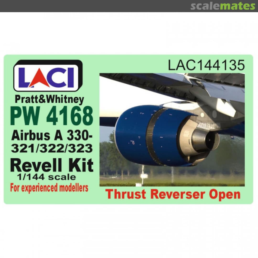 Boxart PW 4168 Thrust Reverser Open A330 LAC144135 LACI Boxart PW 4168 Thrust Reverser Open A330 LAC144135 LACI