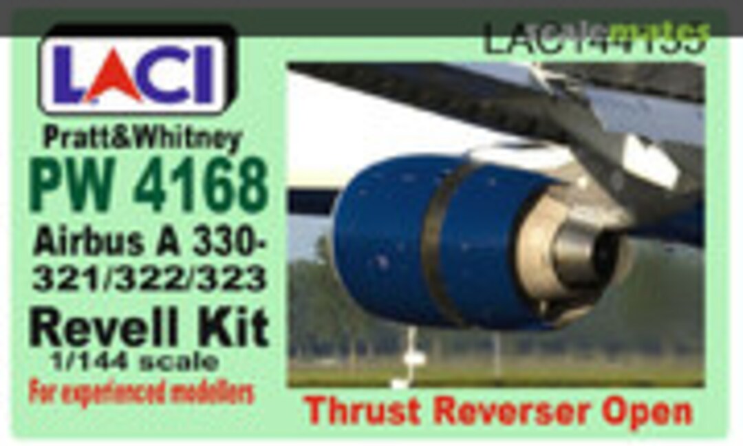 1:144 PW 4168 Thrust Reverser Open A330 (LACI LAC144135) LAC144135