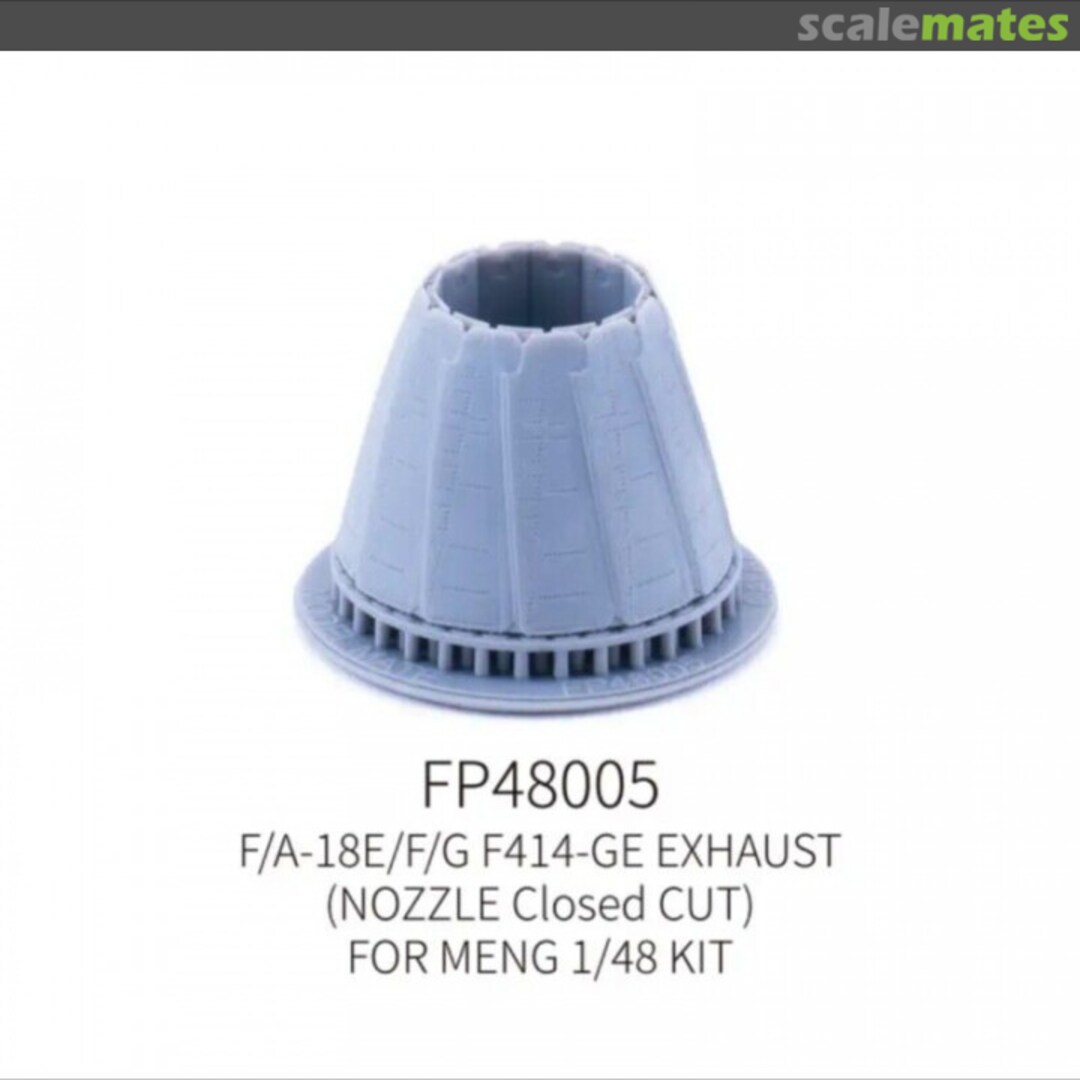 Boxart F/A-18E/F/G Exhaust nozzle closed (cut) FP48005 Galaxy Model Boxart F/A-18E/F/G Exhaust nozzle closed (cut) FP48005 Galaxy Model