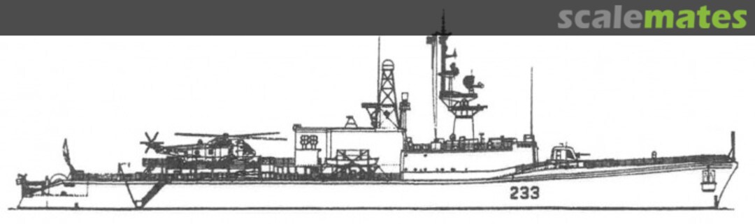 Boxart HMCS St. Laurent 205 (1987) 7242 APS Models