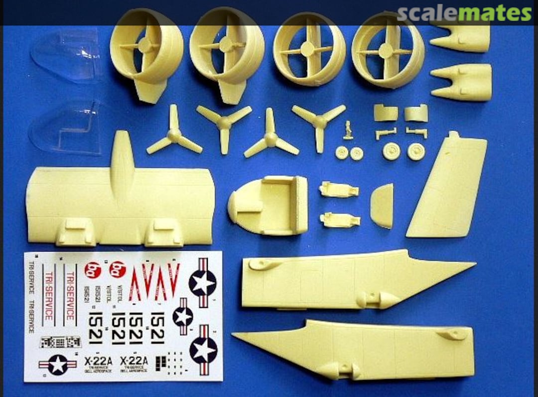 Contents Bell X-22A VTOL AA-2002 Anigrand Craftswork Contents Bell X-22A VTOL AA-2002 Anigrand Craftswork