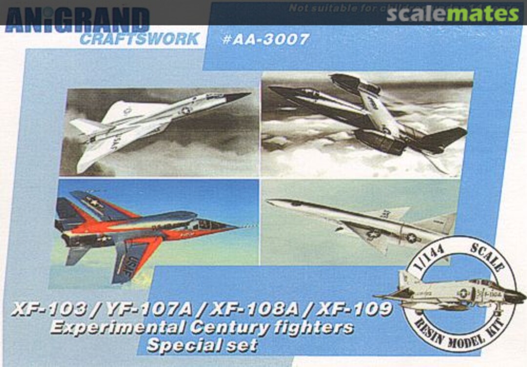 Boxart Experimental century-fighters special set AA-3007 Anigrand Craftswork Boxart Experimental century-fighters special set AA-3007 Anigrand Craftswork