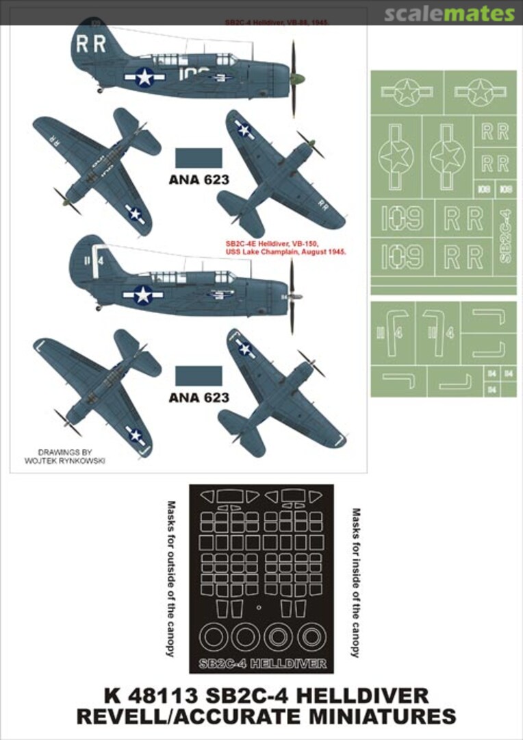 Boxart Curtiss SB2C-4 Helldiver K48113 Montex