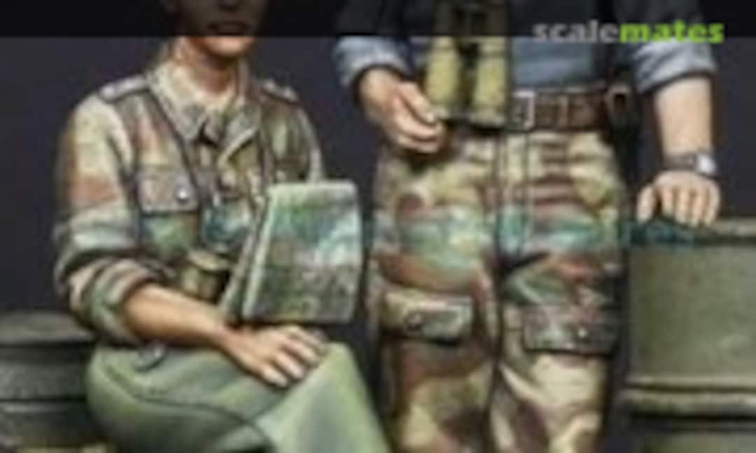 1:35 German Panzer Crew Summer Set (Alpine Miniatures 35101)