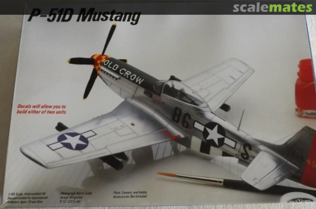 Boxart P-51D Mustang 590 Testors Boxart P-51D Mustang 590 Testors