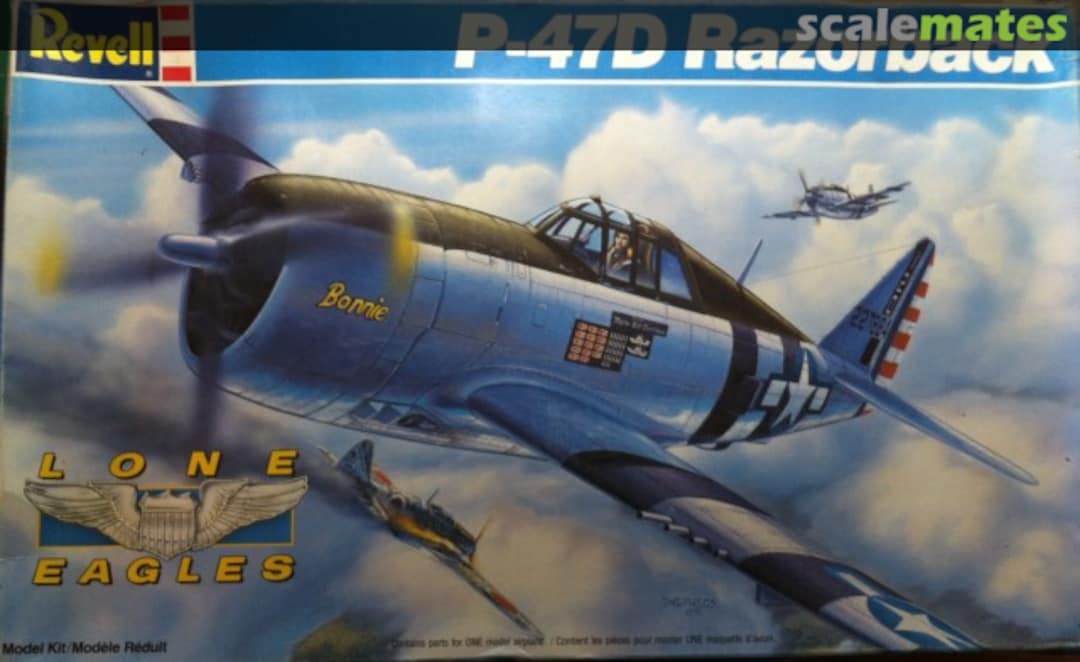 Boxart P-47D Razorback 4554 Revell