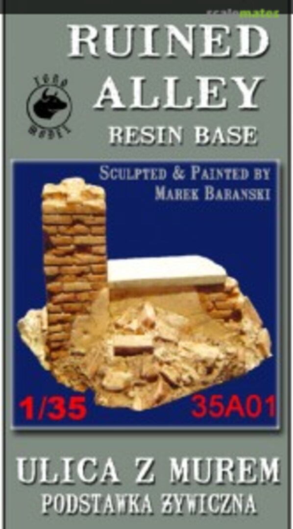 Boxart Ruined Alley Resin Base 35A01 ToRo Model Boxart Ruined Alley Resin Base 35A01 ToRo Model
