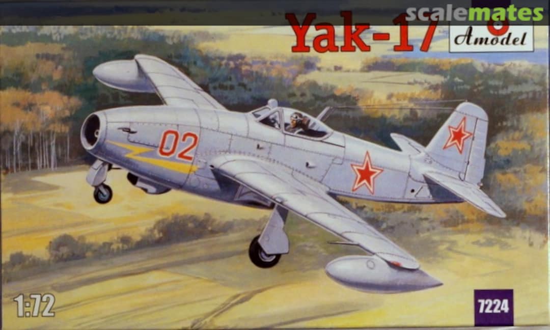 Boxart Yak-17 7224 Amodel Boxart Yak-17 7224 Amodel