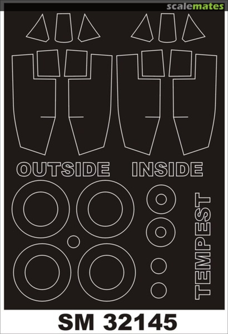 Boxart Hawker Tempest Mk.V SM32145 Montex Boxart Hawker Tempest Mk.V SM32145 Montex