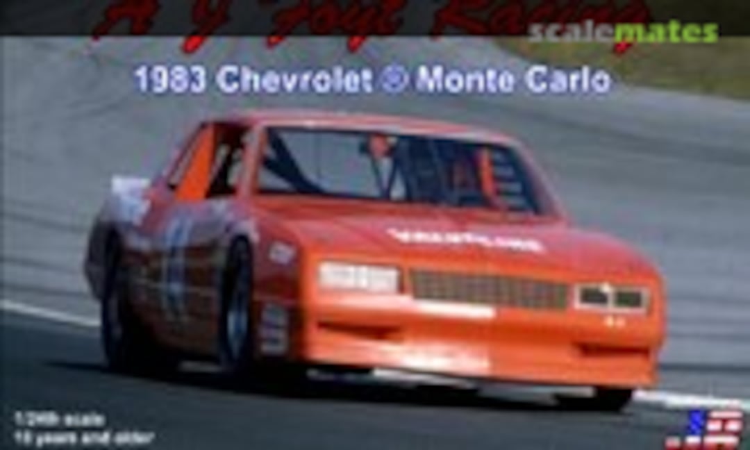 1:24 1983 Chevrolet Monte Carlo (Salvinos JR Models AJMC1983D)