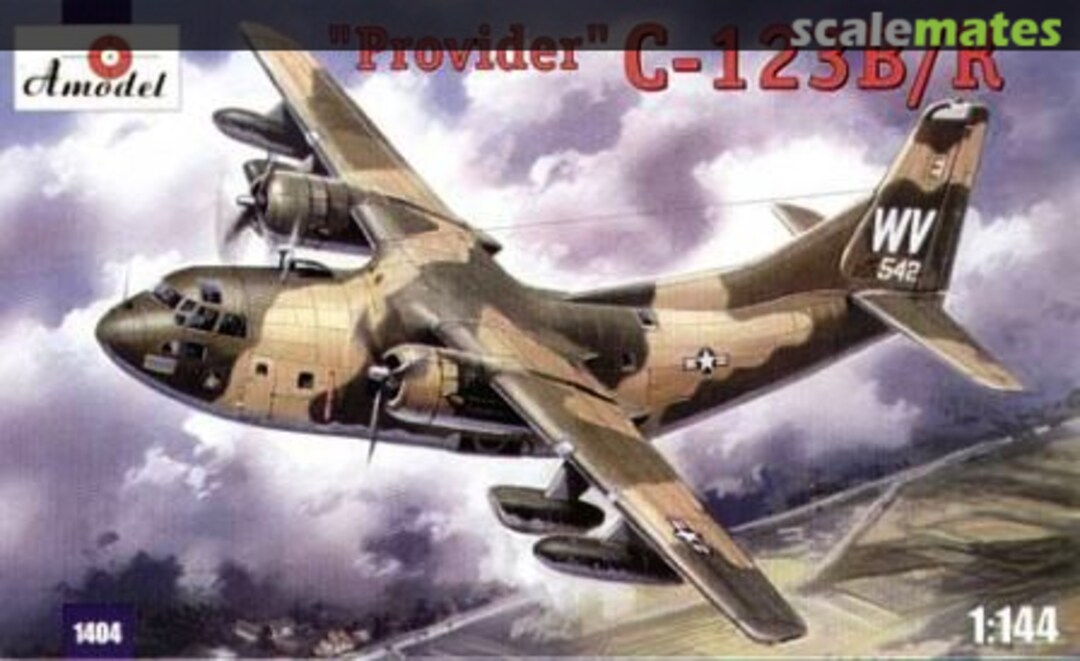 Boxart "Provider" C-123B/K 1404 Amodel Boxart "Provider" C-123B/K 1404 Amodel