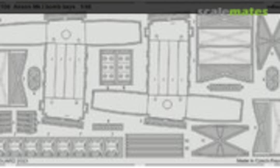 1:48 Anson Mk.I bomb bays (Eduard 481100) 481100