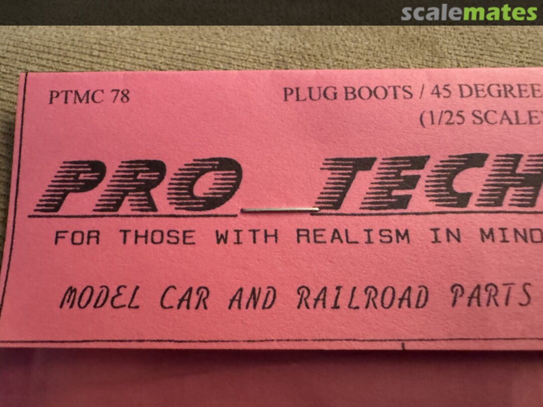Boxart Plug Boots 45 degrees (resin cast) PTMC 78 ProTech