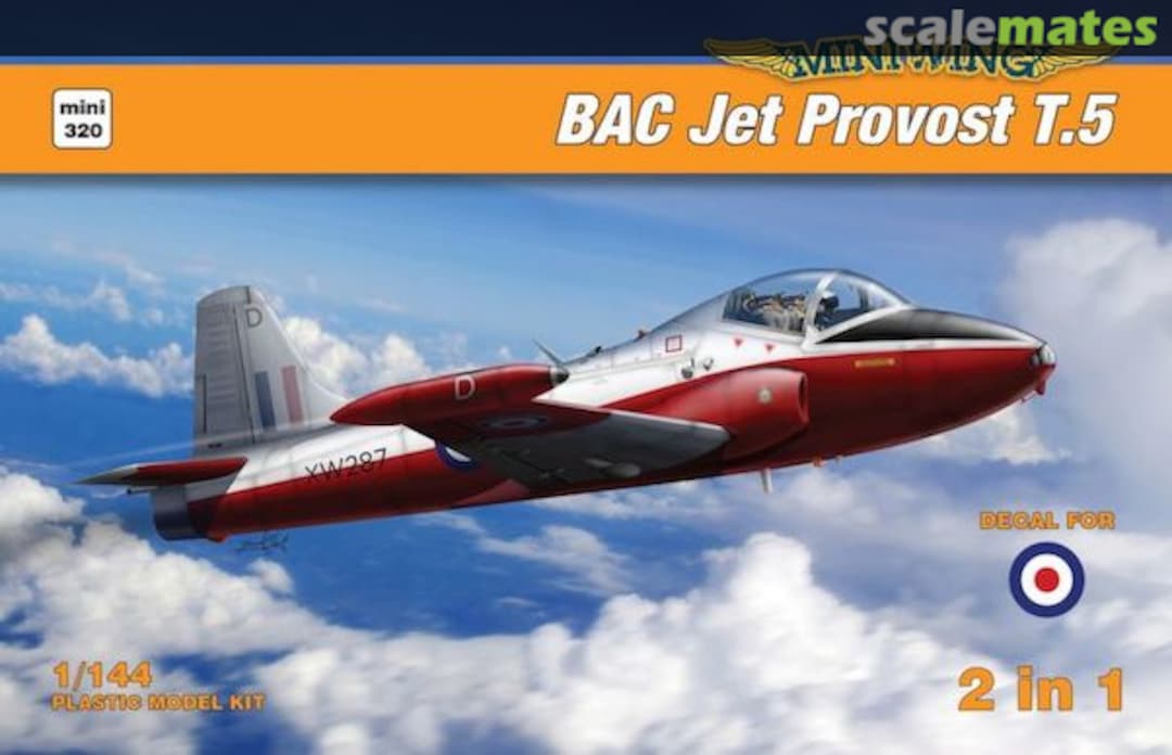 Boxart BAC Jet Provost T.5 MINI320 Miniwing Boxart BAC Jet Provost T.5 MINI320 Miniwing