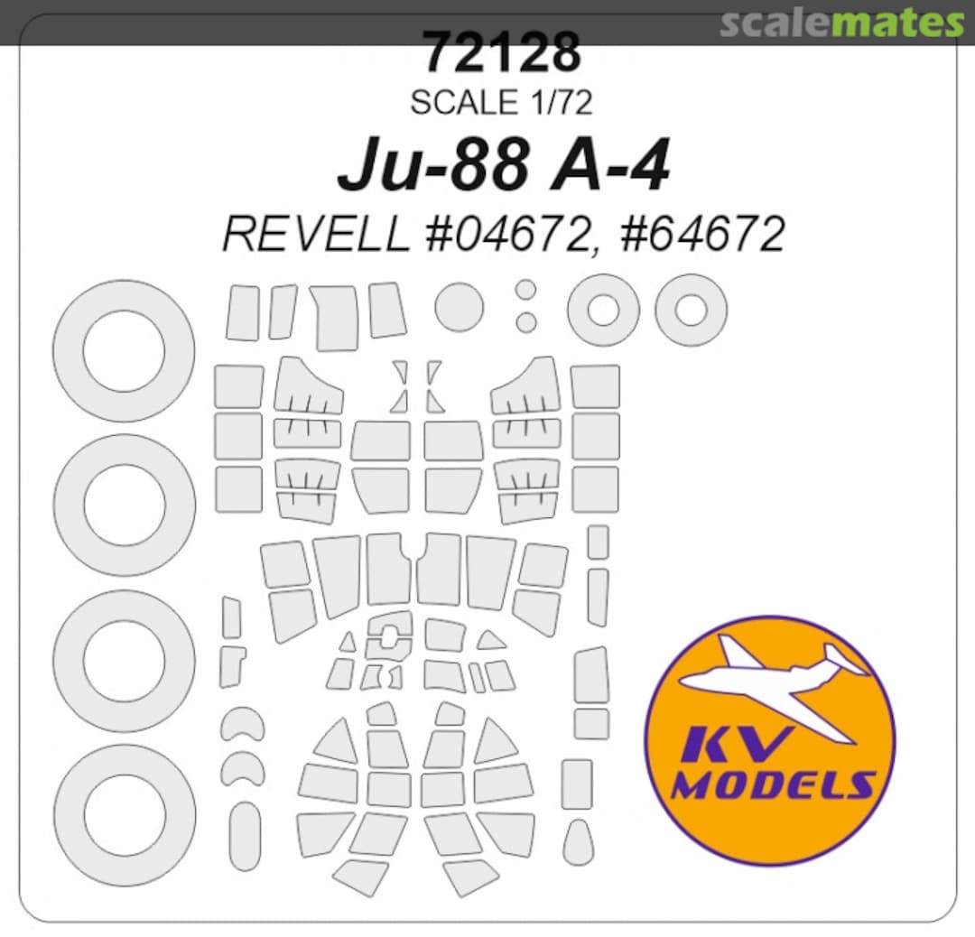 Boxart Ju-88A-4 72128 KV Models Boxart Ju-88A-4 72128 KV Models