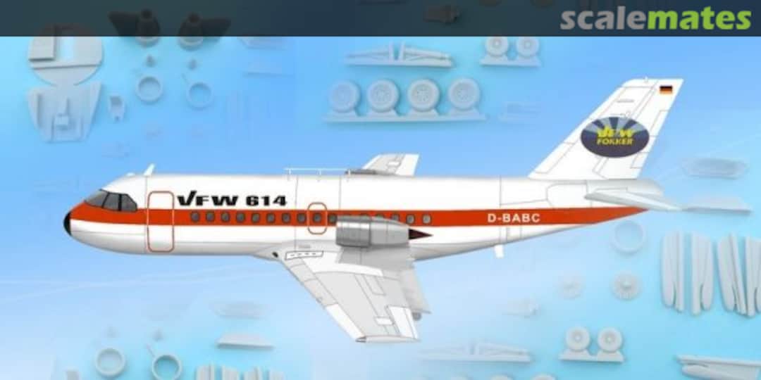 Boxart VFW-614 + Decal Prototyp + RESIN AM-351/BR Airmodel Boxart VFW-614 + Decal Prototyp + RESIN AM-351/BR Airmodel