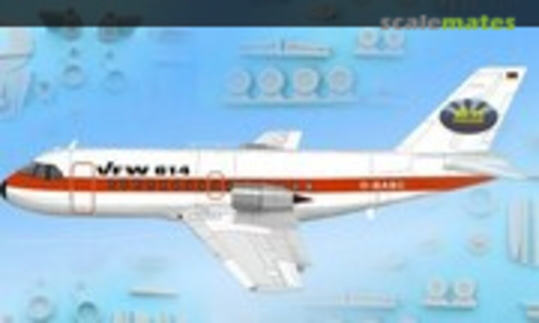 1:72 VFW-614 + Decal Prototyp + RESIN (Airmodel AM-351/BR) AM-351/BR