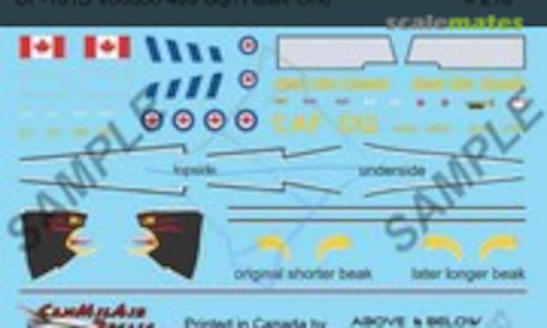 1:72 McDonnell CF-101B Voodoo (Above & Below Graphics 213) 213