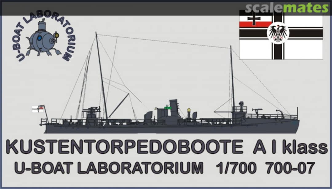Boxart Kustentorpedoboote A I klass 700-07 U-Boat-Laboratorium Boxart Kustentorpedoboote A I klass 700-07 U-Boat-Laboratorium