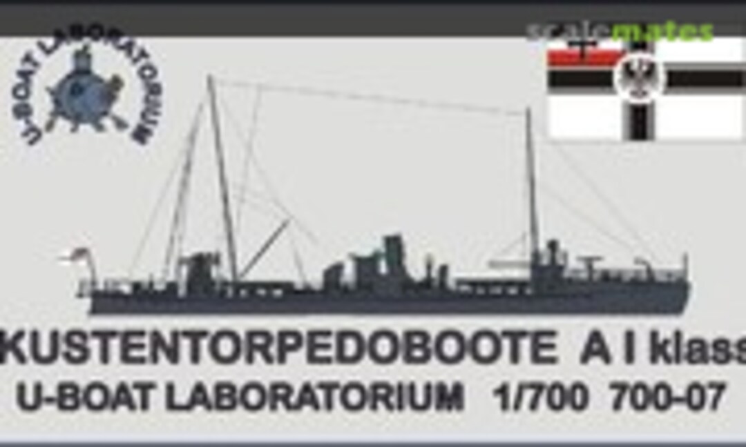 1:700 Kustentorpedoboote A I klass (U-Boat-Laboratorium 700-07) 700-07