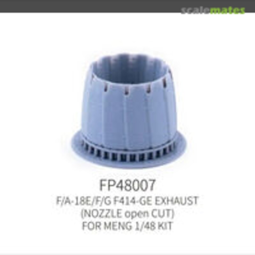 Boxart F/A-18E/F/G Exhaust nozzle open (cut) FP48007 Galaxy Model Boxart F/A-18E/F/G Exhaust nozzle open (cut) FP48007 Galaxy Model