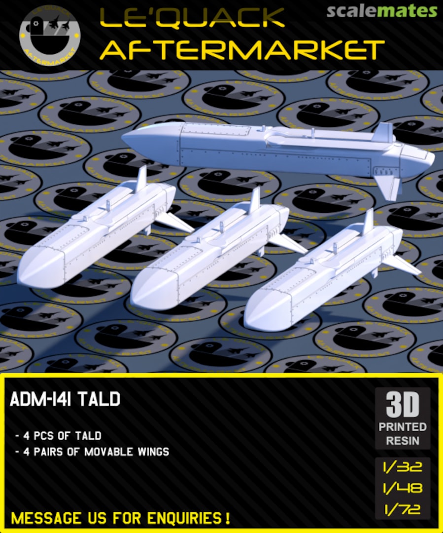 Boxart ADM-141 TALD 1/72 LEW-072005 Le'Quack Aftermarket