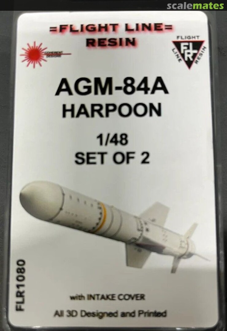 Boxart AGM-84A Harpoon FLR1080 Flight Line Resin Boxart AGM-84A Harpoon FLR1080 Flight Line Resin