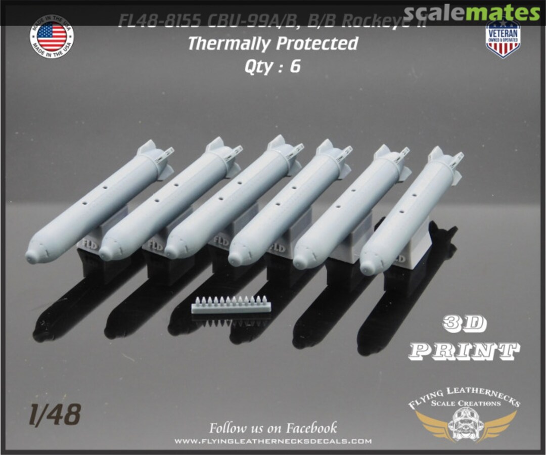 Boxart CBU-99A/B Rockeye II FL48-8155 Flying Leathernecks Boxart CBU-99A/B Rockeye II FL48-8155 Flying Leathernecks
