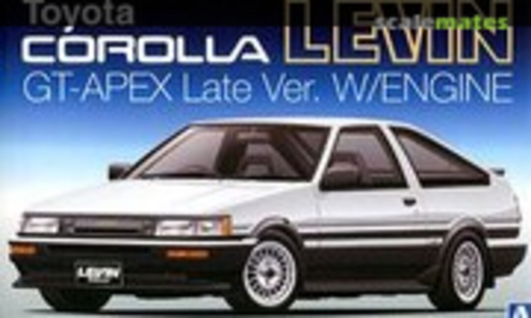 1:24 Toyota Corolla Levin GT-APEX Late Ver. (Aoshima 009420)