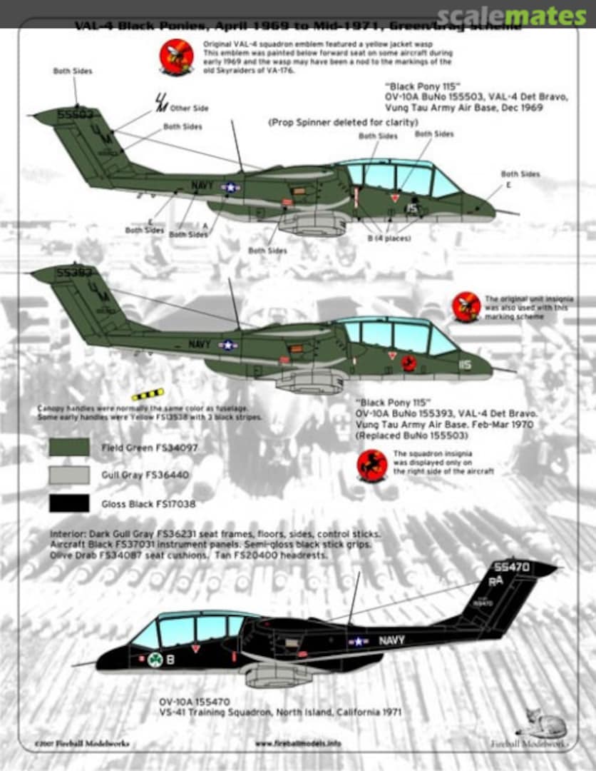 Boxart VAL-4 Black Ponies FMD-13-48 Fireball Modelworks