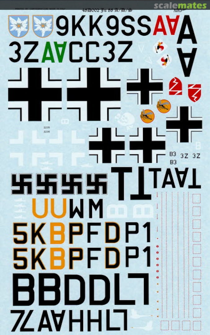Boxart Ju 88 A / D / S 48D002 AIMS Boxart Ju 88 A / D / S 48D002 AIMS