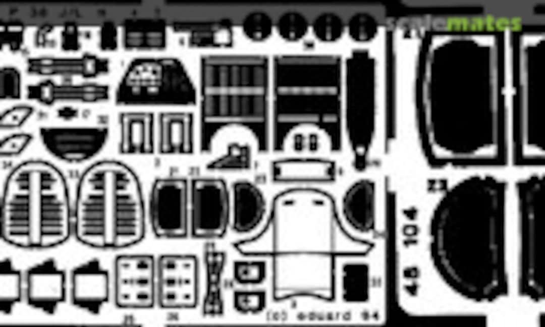 1:48 P-38J/L Lightning (Eduard 48104) 48104