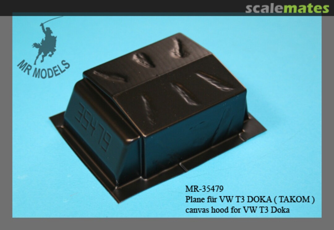 Boxart canvas hood for VW T3 Doka (TAKOM) MR-35479 MR Modellbau Boxart canvas hood for VW T3 Doka (TAKOM) MR-35479 MR Modellbau