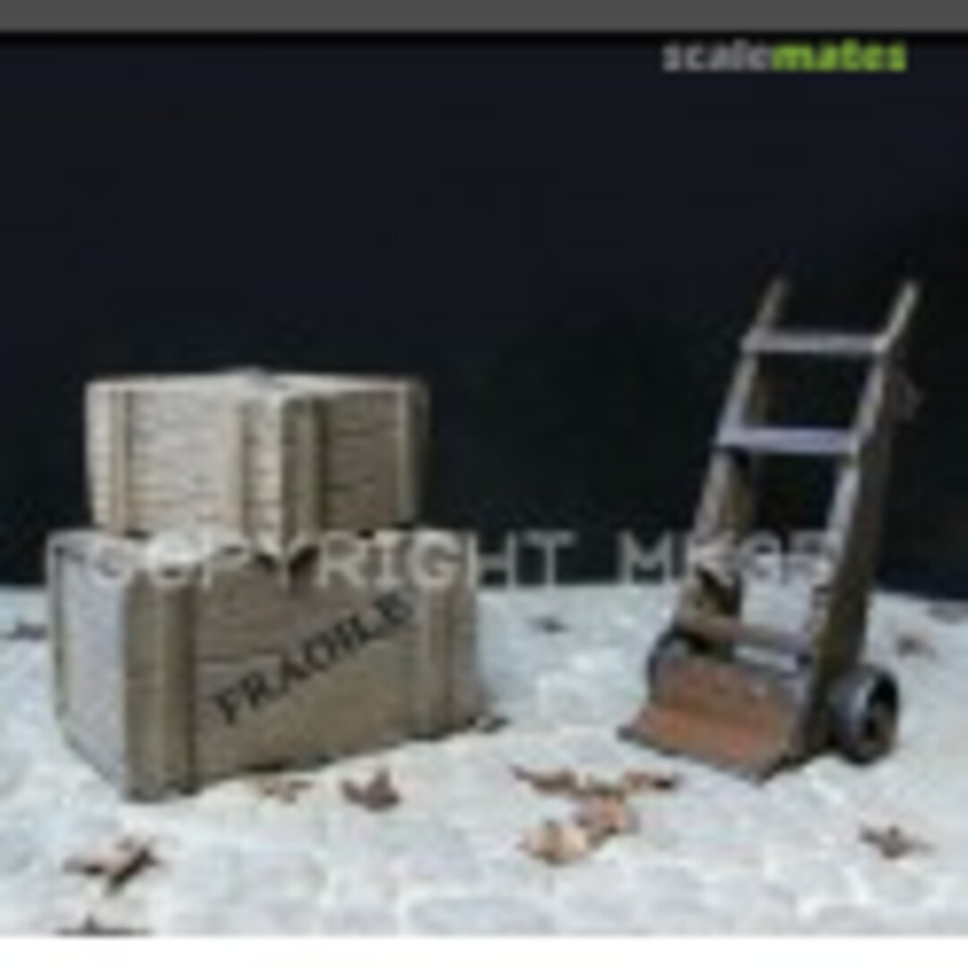 Boxart Transport trolley + 2 boxes A107 MK35 Boxart Transport trolley + 2 boxes A107 MK35