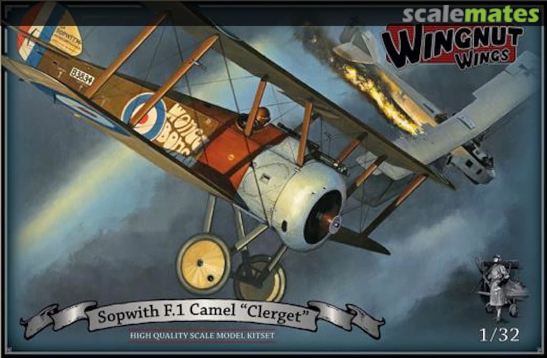 Boxart Sopwith F.1 Camel 'Clerget' 32074 Wingnut Wings Boxart Sopwith F.1 Camel 'Clerget' 32074 Wingnut Wings