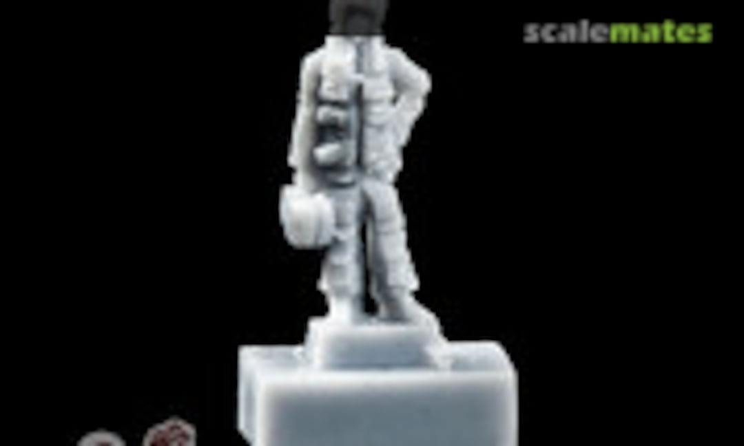 1:144 Modern pilot standing up. Pose 2 (Heroes Models HM-R14412) HM-R14412