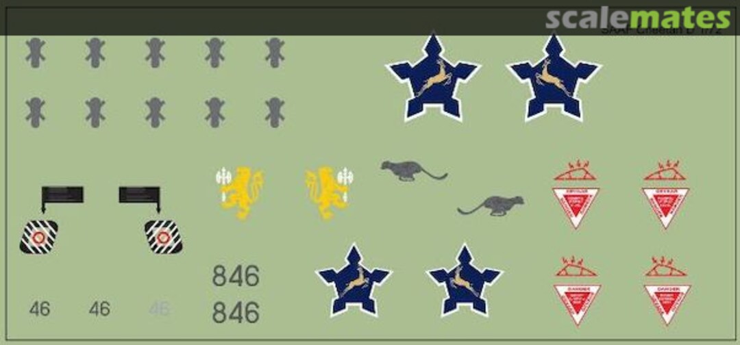 Boxart SAAF Cheetah D MAV-480220 MAV Decals Boxart SAAF Cheetah D MAV-480220 MAV Decals