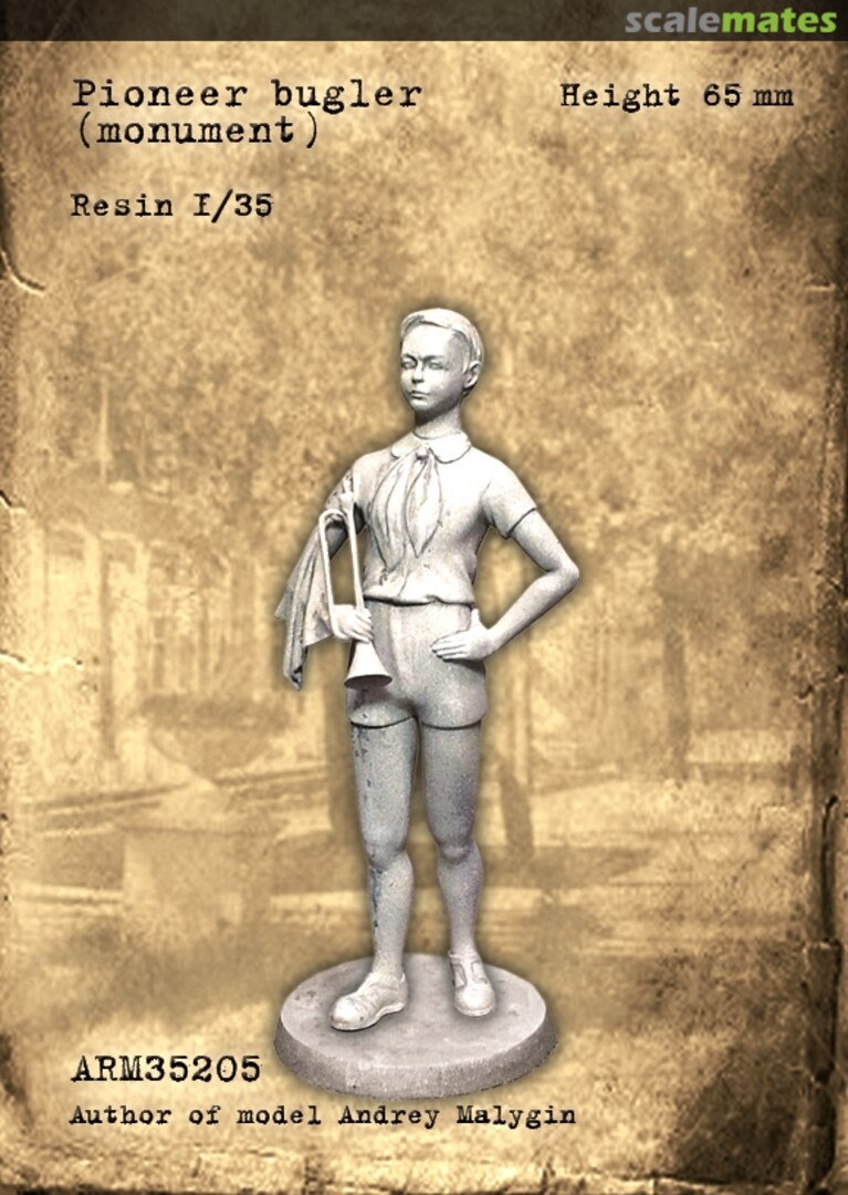 Boxart Pioneer bugler ARM35205 Armor35 Boxart Pioneer bugler ARM35205 Armor35