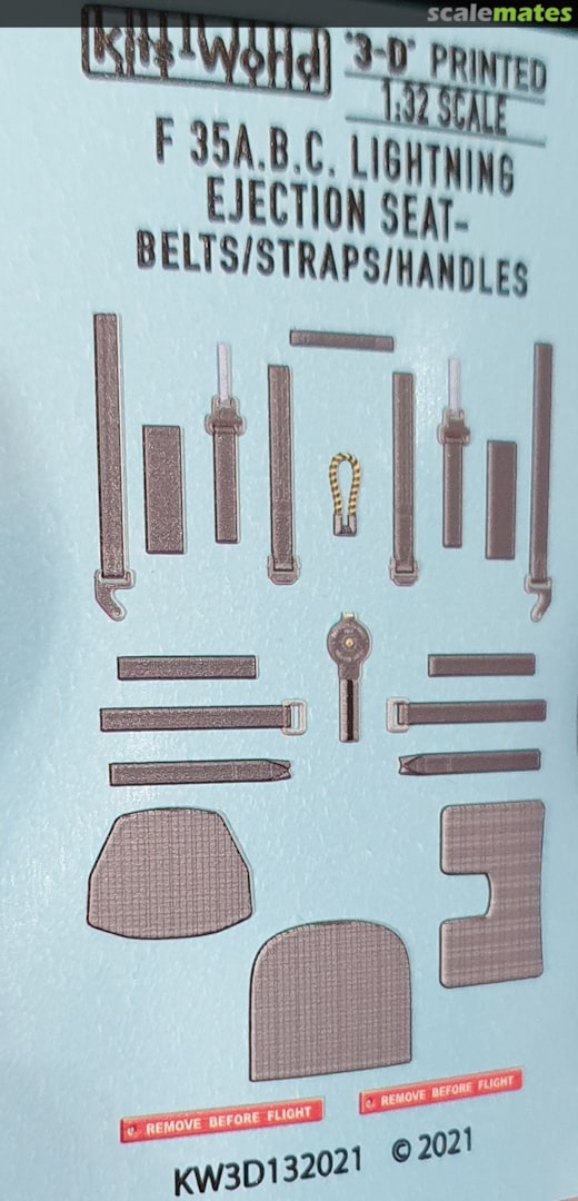Boxart F-35A,B,C, Lightning Ejection seat set KW3D1322021 Kits-World Boxart F-35A,B,C, Lightning Ejection seat set KW3D1322021 Kits-World