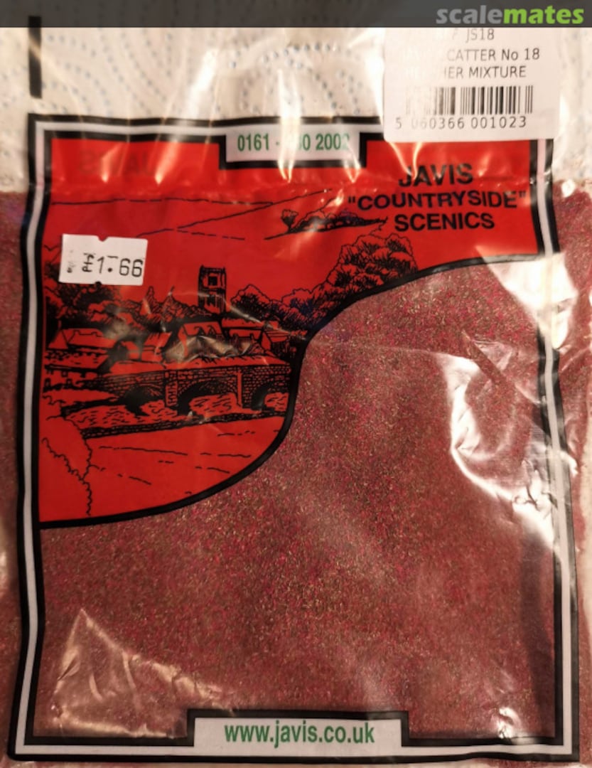 Boxart Javis Scatter No 18 Heather Mixture [Red] JS18 Javis