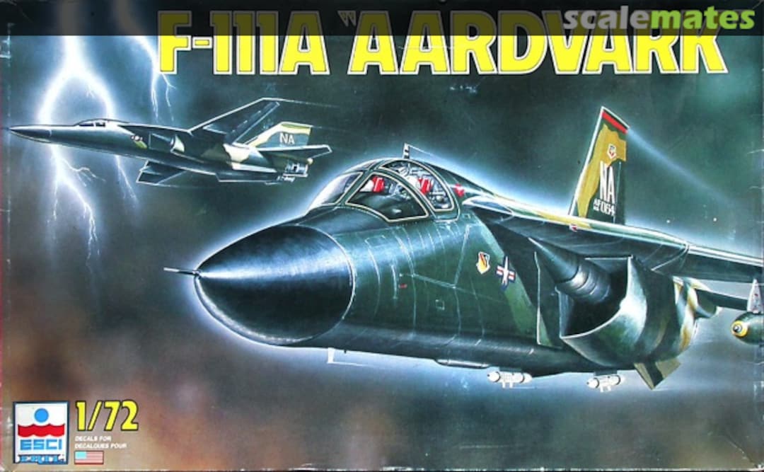 Boxart F-111A Aardvark 9068 ESCI/ERTL Boxart F-111A Aardvark 9068 ESCI/ERTL