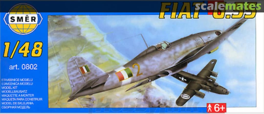 Boxart Fiat G.55 0802 Směr Boxart Fiat G.55 0802 Směr