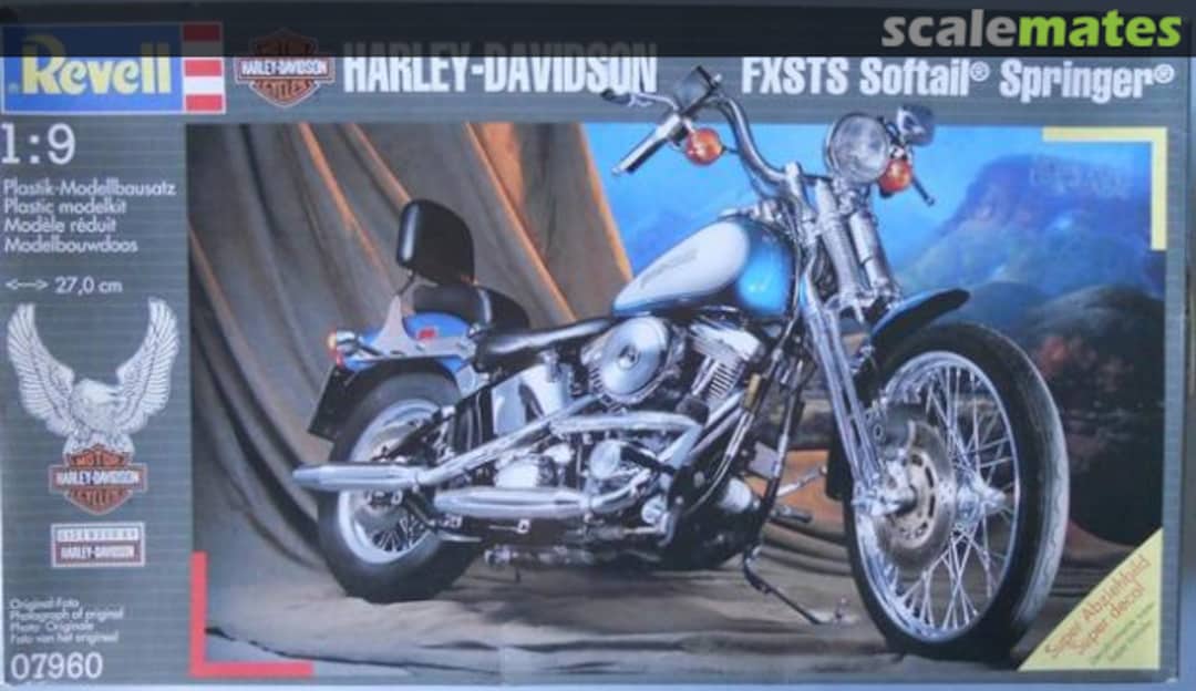 Boxart Harley-Davidson FXSTS Softail Springer 07960 Revell Boxart Harley-Davidson FXSTS Softail Springer 07960 Revell