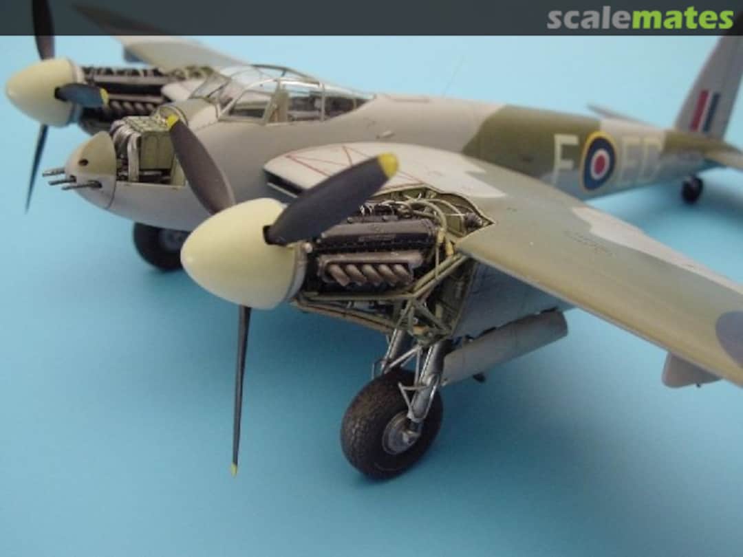 Boxart Mosquito FB Mk.VI/NF Mk.II engine set 4200 Aires Boxart Mosquito FB Mk.VI/NF Mk.II engine set 4200 Aires