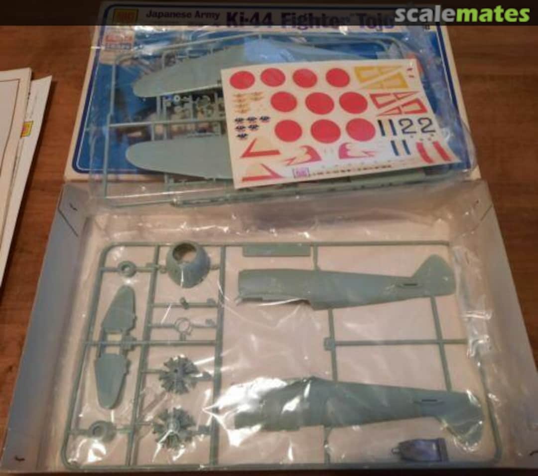 Contents Ki-44 Fighter "Tojo" OT2-14 CP Otaki/Scale Craft Contents Ki-44 Fighter "Tojo" OT2-14 CP Otaki/Scale Craft