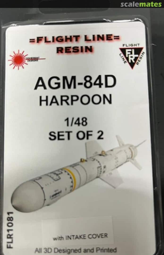 Boxart AGM-84D Harpoon FLR1081 Flight Line Resin Boxart AGM-84D Harpoon FLR1081 Flight Line Resin