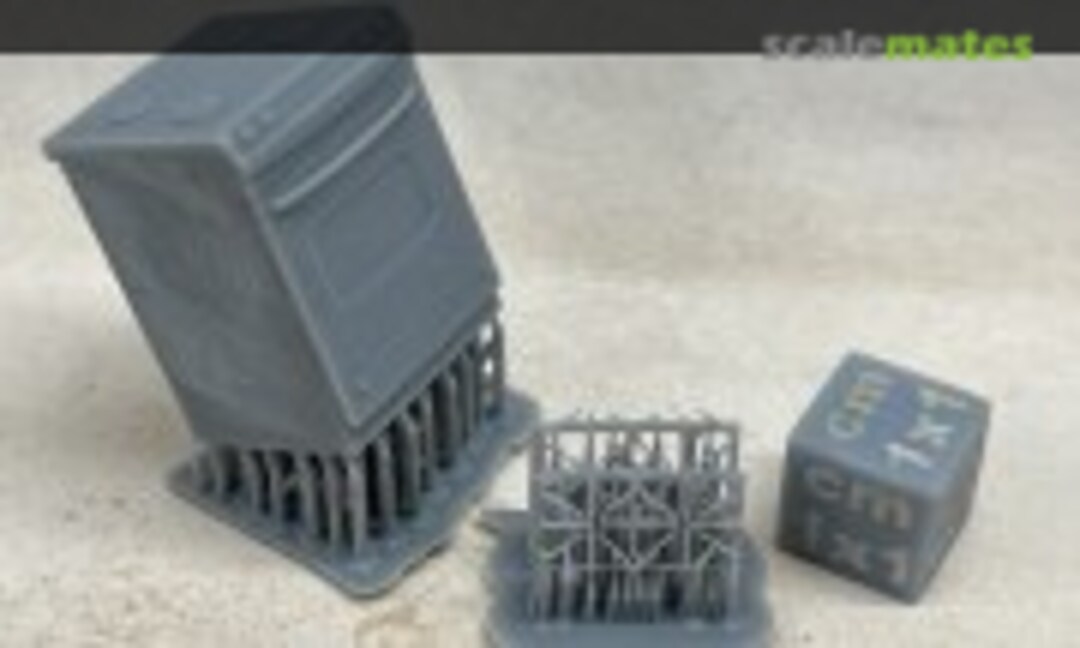 1:35 Gas cooker - type 2 (1 pieces) (EMP3d 35061006) 35061006